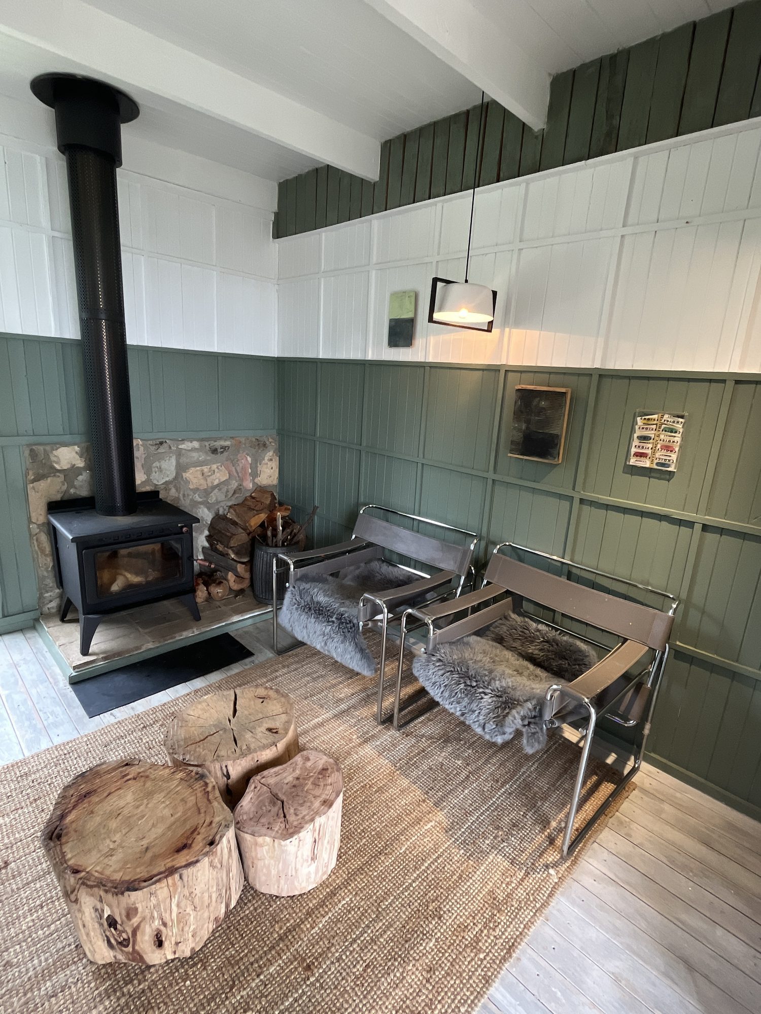 The Retreat — fireplace